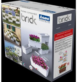 BAMA Sada zavlažovacích hrantíkov BRICK, sivá