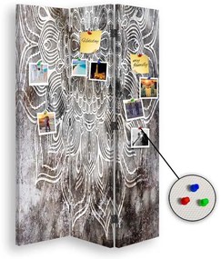 Gario Paraván Orientálny ornament Rozmery: 110 x 170 cm, Prevedenie: Korkový paraván