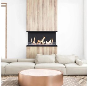 Kratki X-RAY/TUV - Vstavaný biokrb X-RAY 50x100 cm 3,5 kW čierny