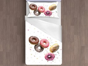 Gipetex Natural Dream 3D talianská obliečka 100% bavlna Donuts - 140x200 / 70x90 cm