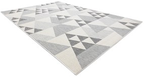 Koberec SPRING 20409662 trojuholníky Sisalový -  krémový