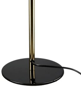 Kovové black&gold svietidlo BENCH