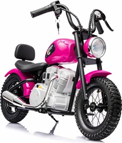 LEAN CARS Dobíjací motorček A9902 36V ružový