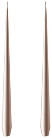 ester & erik Sviečka Taper 32 cm – 94 Champagne Metallic – sada 2 ks