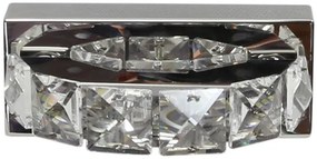 Candellux SHIPI Nástenné svietidlo 1X3W LED Crystals Stainless steel 21-45256
