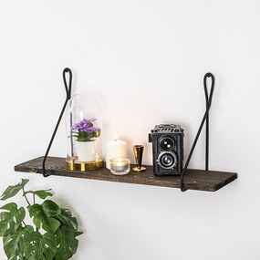 Nástenná polica AMARYLLIS orech