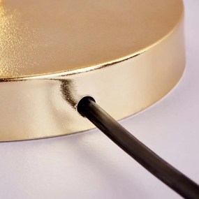 Stolní lampa Shade II bílá/zlatá