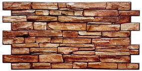 PVC 3D obkladový panel 98 x 50 cm - Karelian
