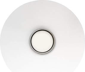 Nástenné svietidlo Capital, 1x biele kovové tienidlo, (fi 21cm), w