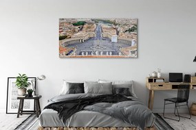 Obraz na akrylátovom skle Rome vatican square panorama 140x70 cm