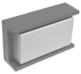 Vonkajšie nástenné svietidlo ARAGO 1xE27/60W/230V IP54 šedá
