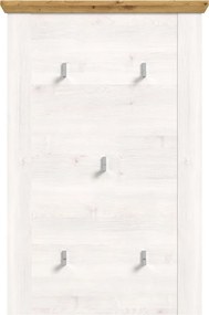 Predsieňová zostava Verona (5-dielna), sibírsky smrekovec/dub artisan