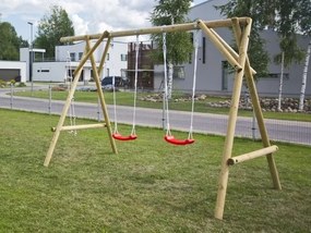 Záhradná hojdačka z guľatiny Magnus