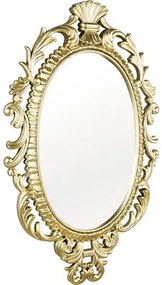 Nástenné zrkadlo TRIXI zlaté 45x73 cm