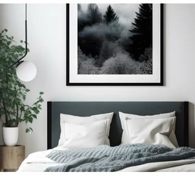 Luster na lanku FIRA 1xE27/60W/230V čierna