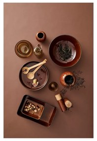 Jantárová keramická súprava mlynčekov na korenie a soľ 2 ks Gastro Amber – Bitz