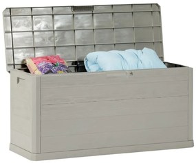 WOODYS záhradný plastový úložný box 280 L, svetlo šedá