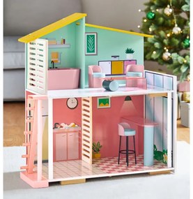 Playtive Drevený domček pre bábiky Fashion  (100337072)