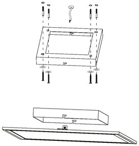 Eglo 98201 - LED Stmievateľné stropné svietidlo SALOBRENA-A LED/14W/230V + DO