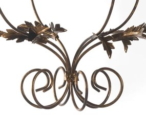 ONLI - Luster na reťazi CONTESSA 1xE27/22W/230V bronzová