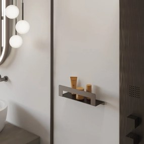 Gedy Gedy, CLEO polica s držiakom uterákov 300mm, zlatá matná, 2019883