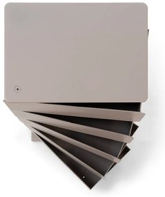 Sivo-béžová kovová komoda 37x72,5 cm Joey – Spinder Design