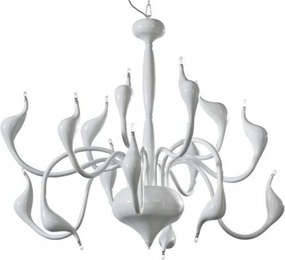 AZzardo Snake závesné svietidlo 15x G4 20W bez zdroja 85cm IP20, biele