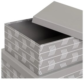 Kartónové úložné boxy v súprave 15 ks s vekom Route – Casa Selección