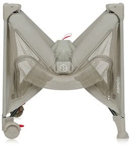 Lionelo - Cestovná postieľka LAURA Beige Sand