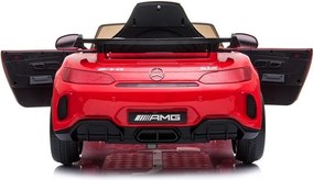 LEAN CARS Elektrické autíčko Mercedes GTR červené, LED, MP3