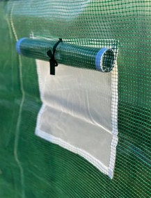 Veľký zosilnený záhradný fóliovník PRÉMIUM 3 x 6 m + DARČEK