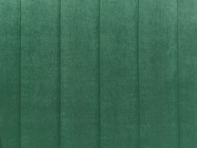 Zamatová lavica zelená DAYTON Beliani