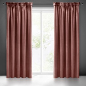 ZATEMŇOVACÍ ZÁVES NA PÁSKE PIERRE CARDIN SIBEL 140X270 CM STARORUŽOVÁ