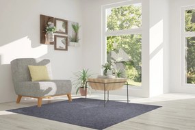 Vopi, Kusový koberec Astra svetlo šedá štvorec, 80x80, šedá, chodba / predsieň