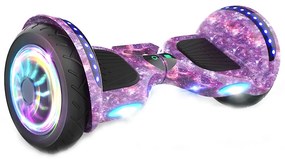Hoverboard 10” s LED kolesami a Bluetooth svetlomodrá