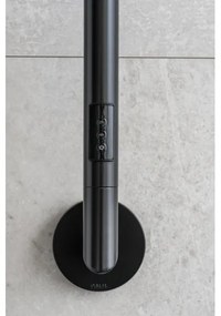 P.M.H. LS1B - Elektrický sušiak na uteráky LISA, 24 W/230 V, 170 cm, IP44, čierny