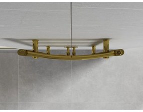 Mexen Ares, vykurovacie teleso 1500x500 mm, 497 W, zlatá lesklá, W102-1500-500-00-50