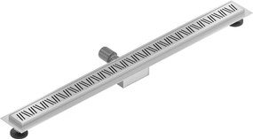 Mexen Flat nerezový sprchový žľab 80 cm vzor M22, 1029080-15