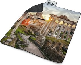 Sablio Plážová deka Rím Forum Romanum: 200x140 cm