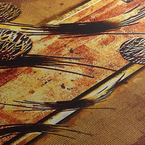 Obraz abstrakcie (90x60 cm)