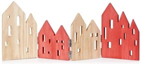 Markslöjd 705743 - LED Vianočná dekorácia VIEW LED/0,9W/3V drevo/červená