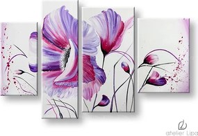 Autorská reprodukcia na plátne KVETY XOBDO118D4