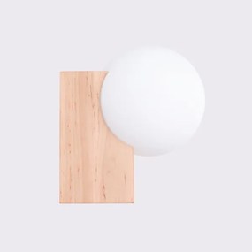 Sollux SL.1682 - Nástenné svietidlo BULBO 1xG9/8W/230V buk/biela