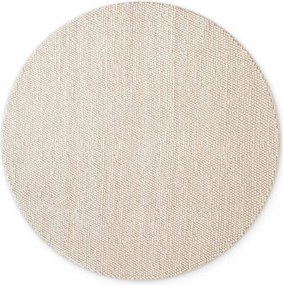 Krémový ručne tkaný vlnený okrúhly koberec ø 200 cm Richmond Diana – Ted Baker