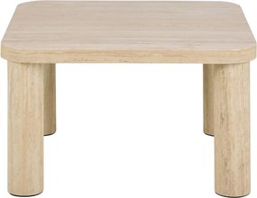 Konferenčný stolík Solano 60 cm béžový travertín