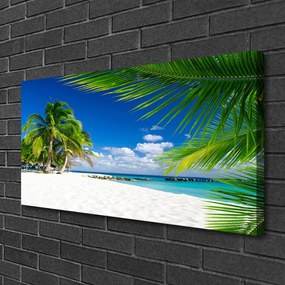 Obraz Canvas Tropická pláž more výhľad 125x50 cm
