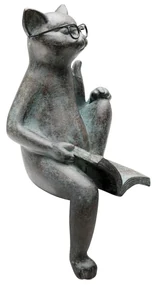 Cats Life soška sivá 18 cm