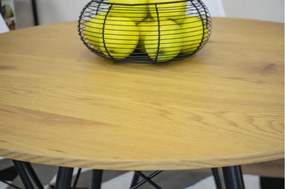TRENDIE Jedálenský stôl EDDIE 100 cm dub