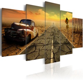 Artgeist Obraz - Difficult road Veľkosť: 200x100, Verzia: Premium Print