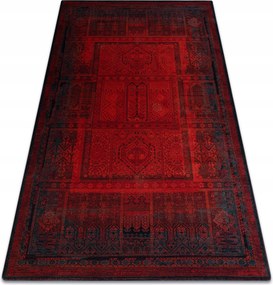 Koberec Do Obývačky Superior Nakbar Premium Etno rubínová vlna 200x300 cm